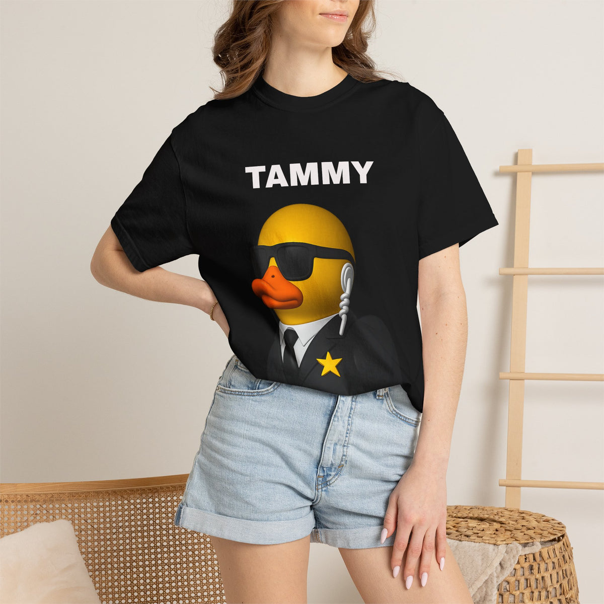 Security Rubber Duck T-Shirt — Funny Guard Badge Tee