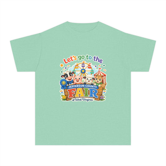 Jefferson County Fair Colorful Carnival Youth Tee