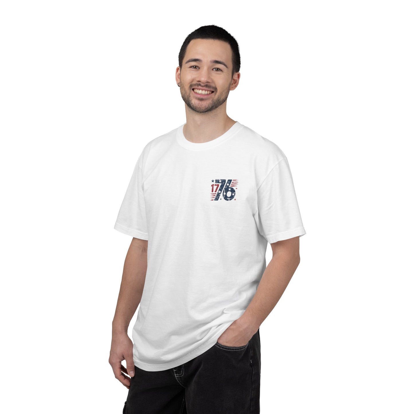 Fishing T-Shirt — "Keepin' It Reel" American Flag Lures Tee
