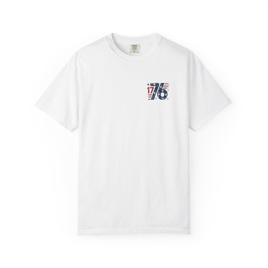 Fishing T-Shirt — "Keepin' It Reel" American Flag Lures Tee