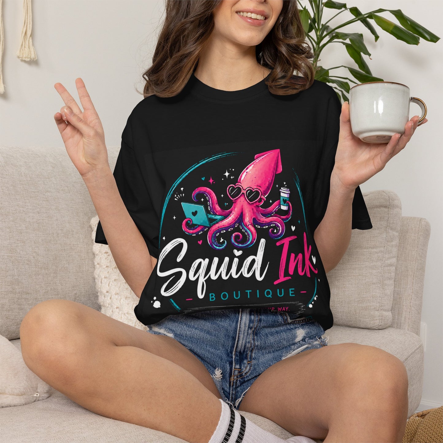 Squid Ink Boutique Graphic T-Shirt