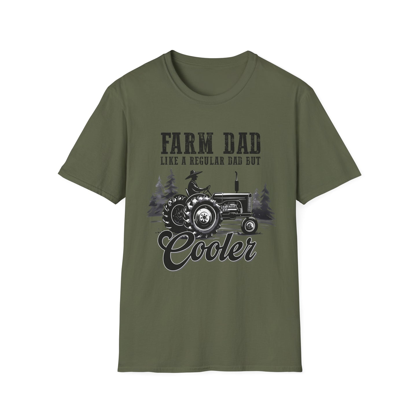 Farm Dad Like a Regular Dad But Cooler T-Shirt