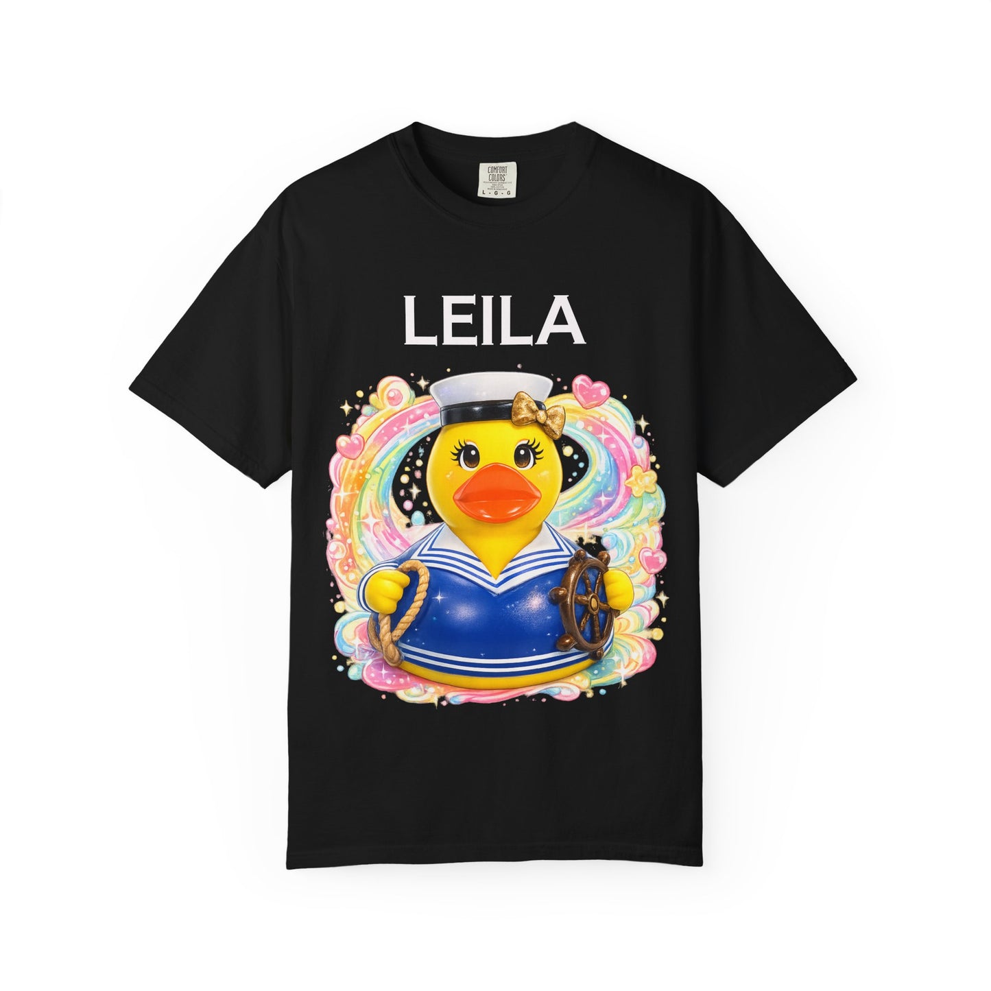 Leila Duck Queen Sailor Rubber Duck T-Shirt