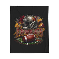 Commanders Football Velveteen Plush Blanket