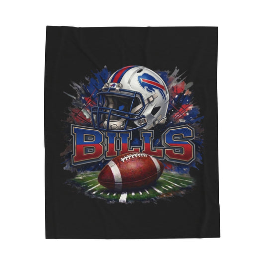 Buffalo Bills Velveteen Plush Blanket