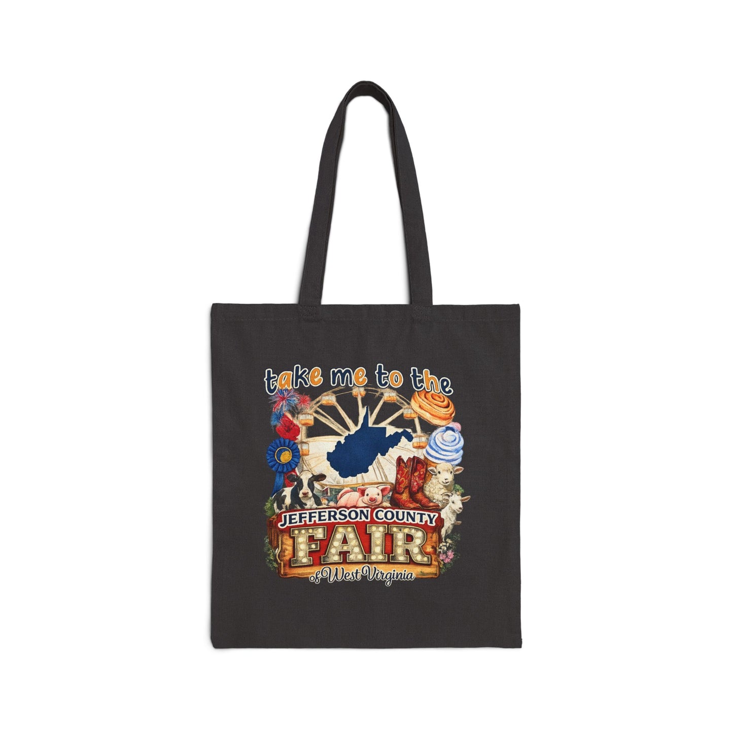 Jefferson County Fair Cotton Canvas Tote Bag