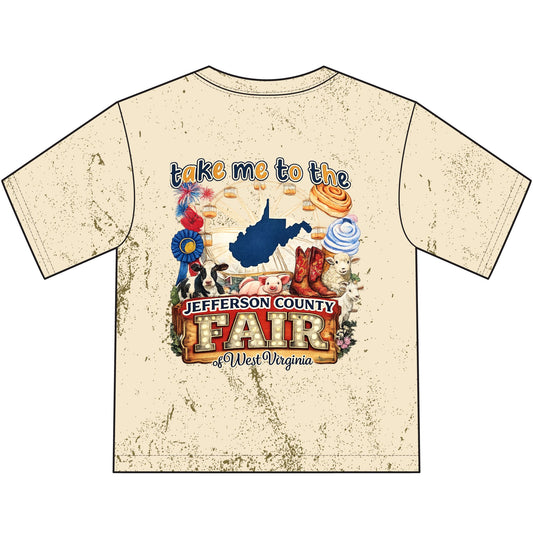 Jefferson County Fair  Color Blast Youth T-Shirt