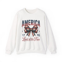 America Land of the Free Crewneck Sweatshirt