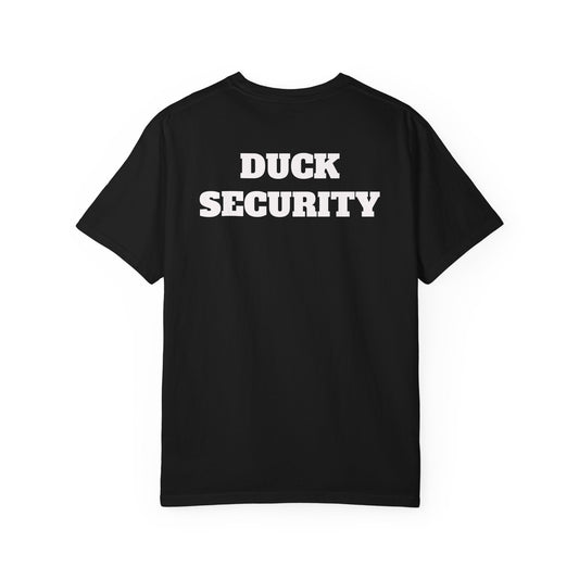 Security Rubber Duck T-Shirt — Funny Guard Badge Tee