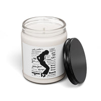 Michael Jackson Tribute Scented Soy Candle — 9oz Music Lyrics Jar