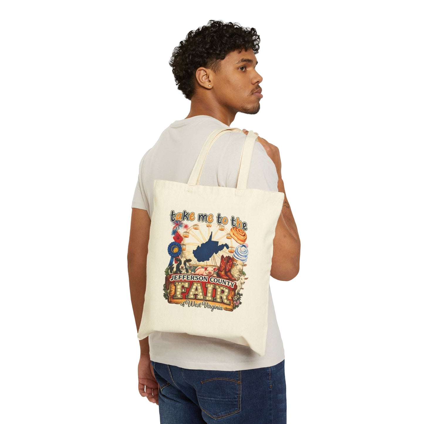 Jefferson County Fair Cotton Canvas Tote Bag