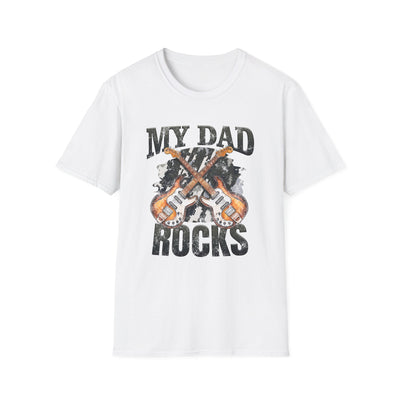 My Dad Rocks Guitar T-Shirt — Father’s Day Rocker Tee