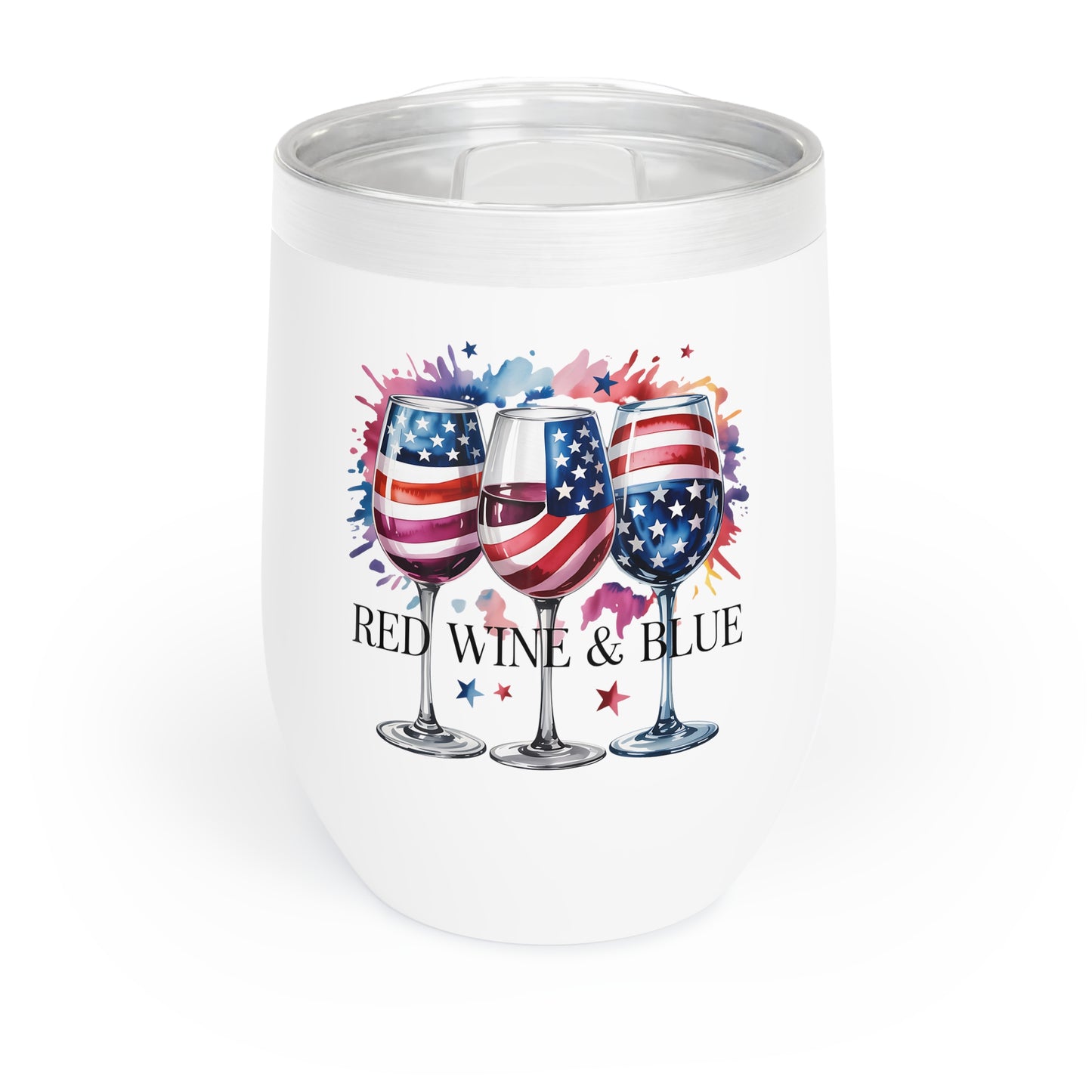 Red Wine and Blue Wine Tumbler