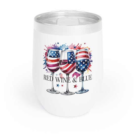 Red Wine and Blue Wine Tumbler