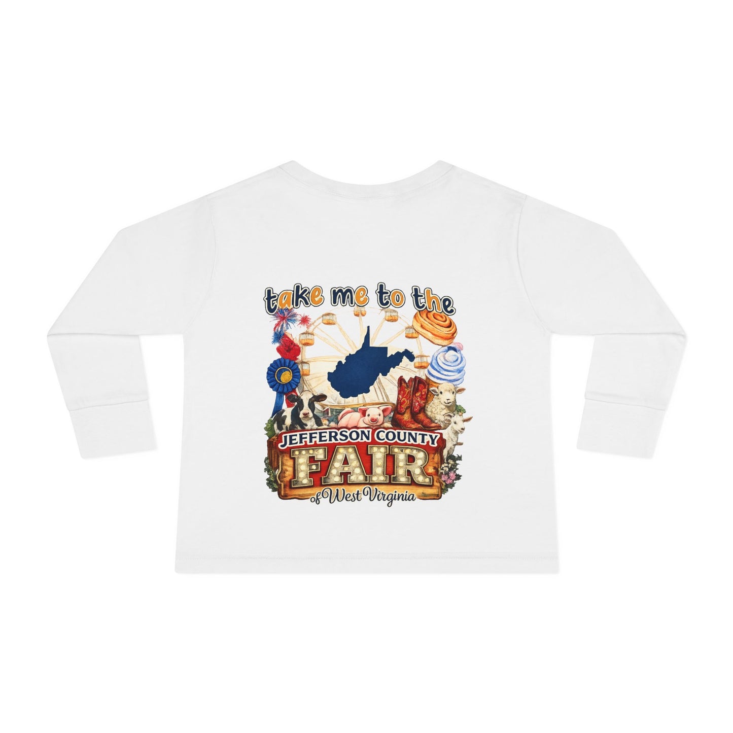 Jefferson County Fair Toddler Long Sleeve Tee