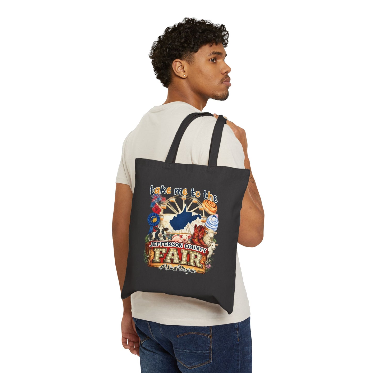 Jefferson County Fair Cotton Canvas Tote Bag