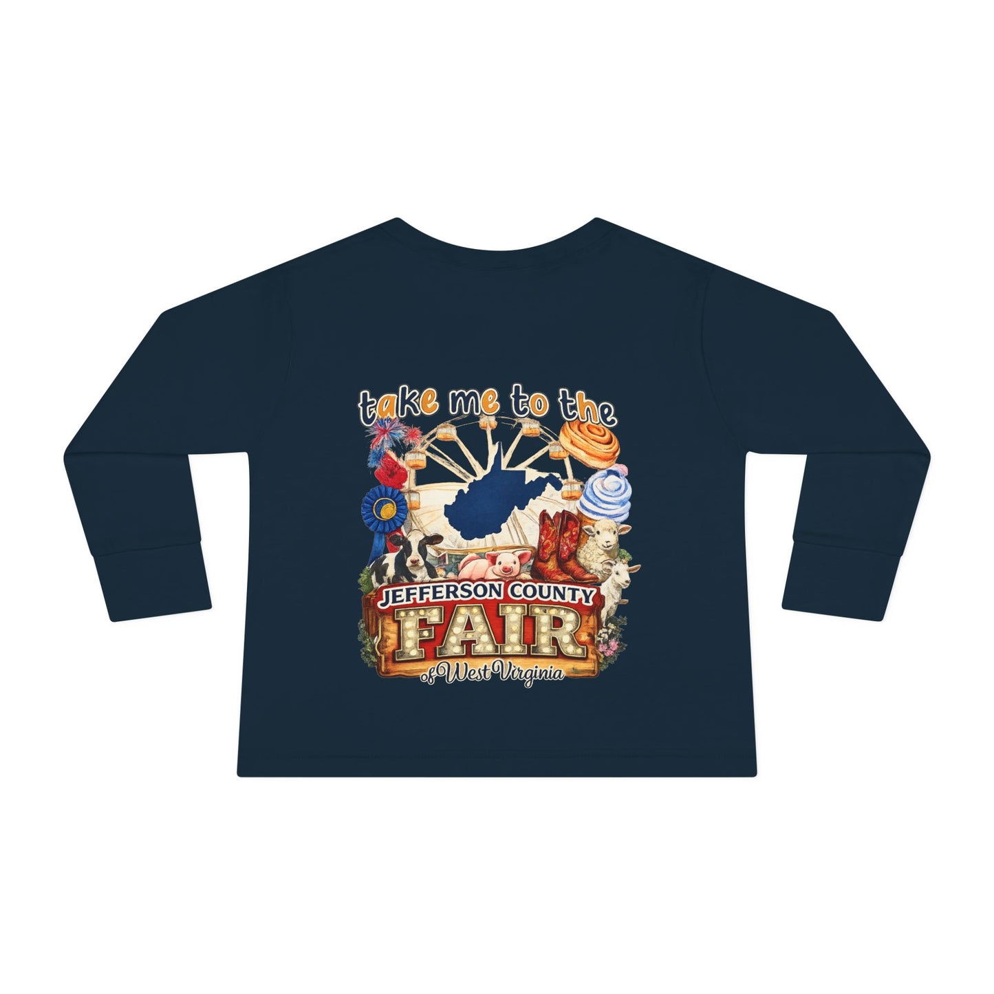Jefferson County Fair Toddler Long Sleeve Tee