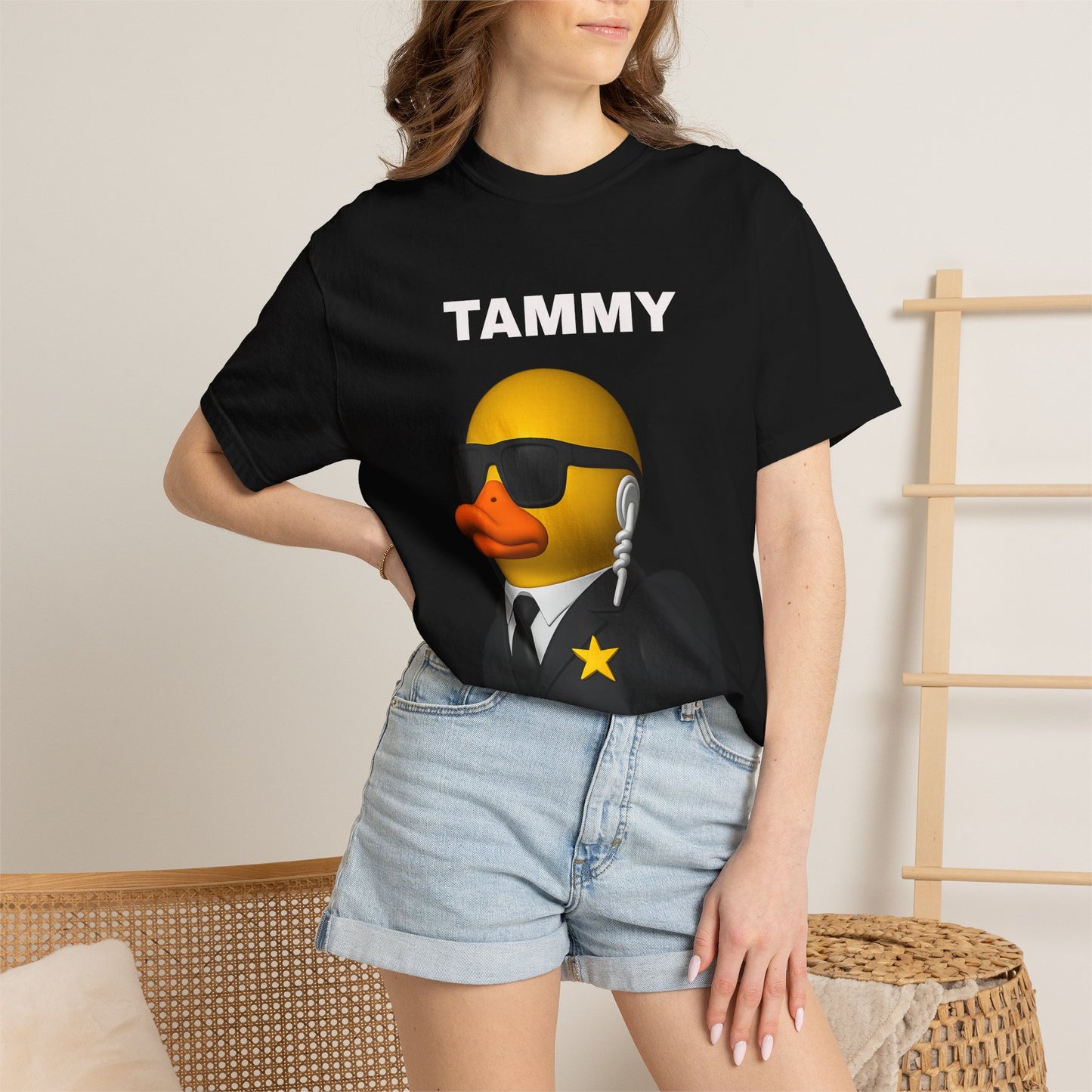 Security Rubber Duck T-Shirt — Funny Guard Badge Tee