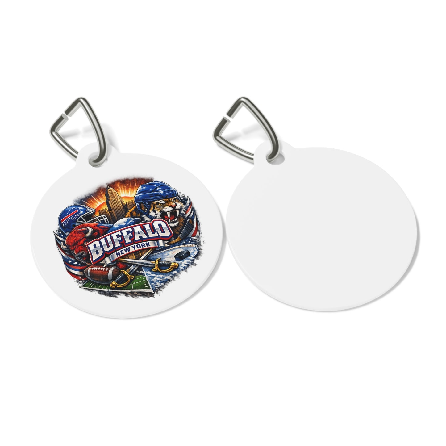 Buffalo Bills/Sabres Dog Tag