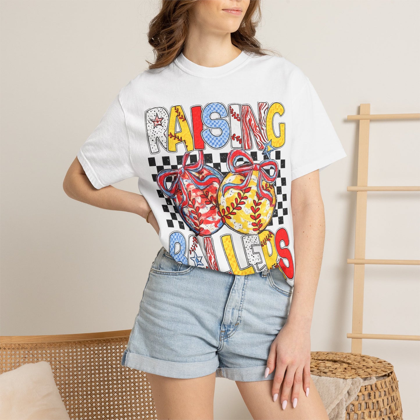 Raising Ballers T-Shirt - Baseball/Softball Parent