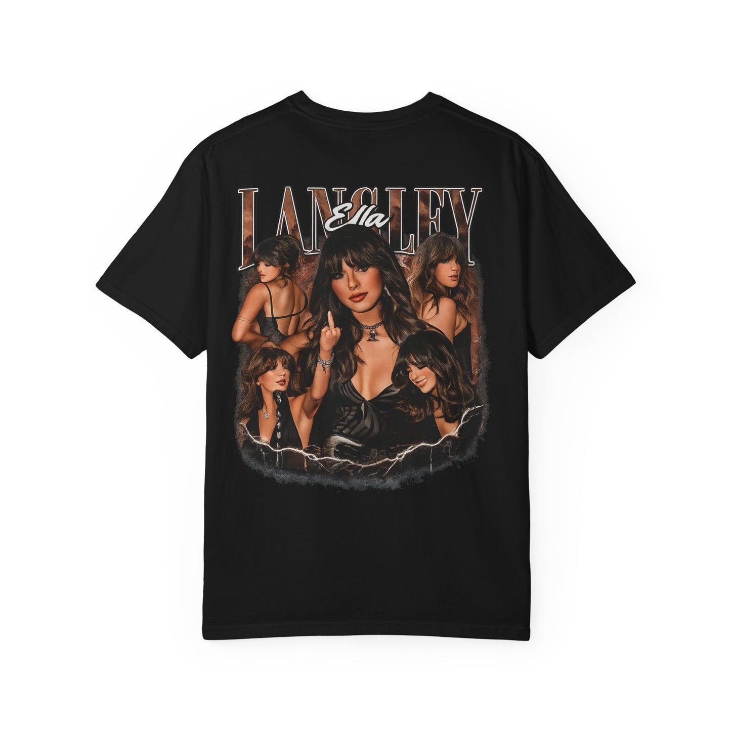 Ella Fella Tshirt with Photos Vintage Rock Tour Tee