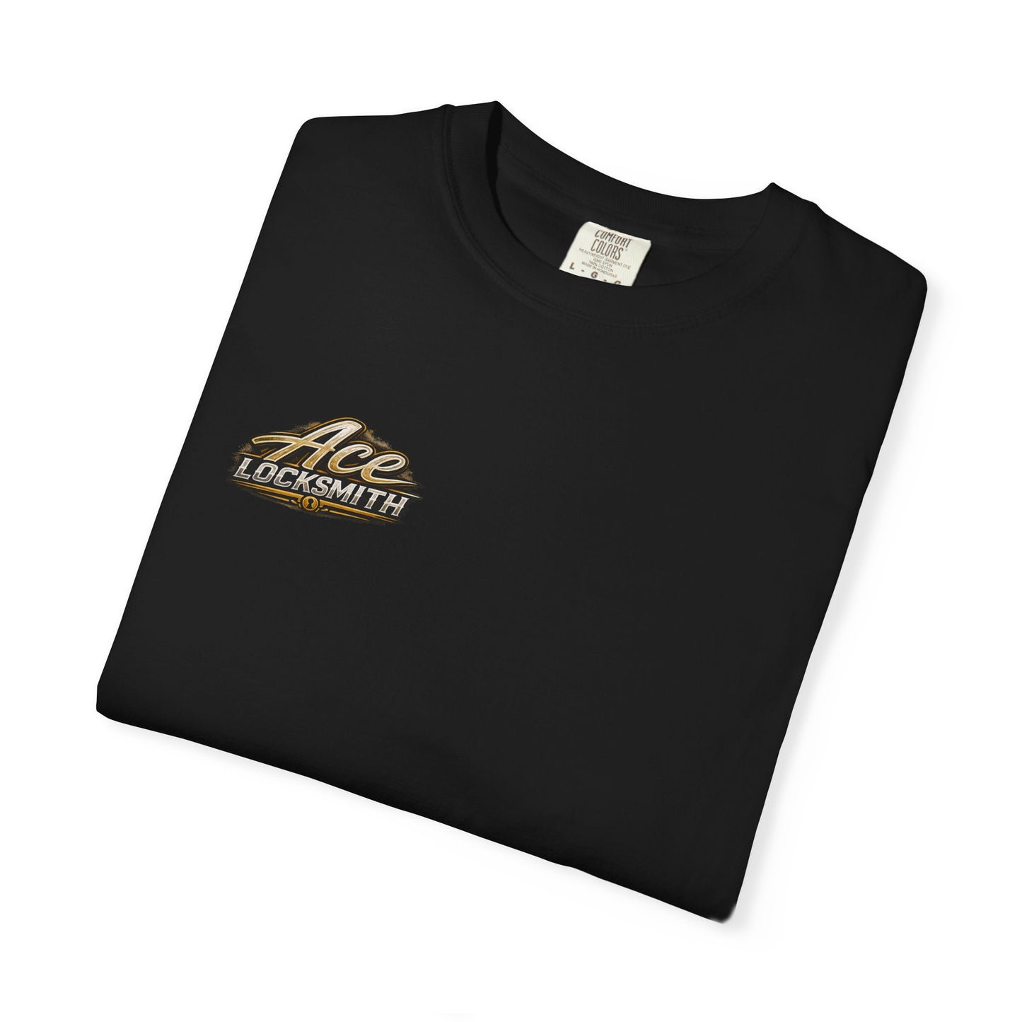 Locksmith T-Shirt — "Ace Locksmith" Vintage Mascot Tee