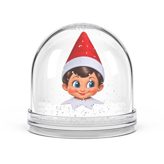 Elf on the Shelf Snow Globe