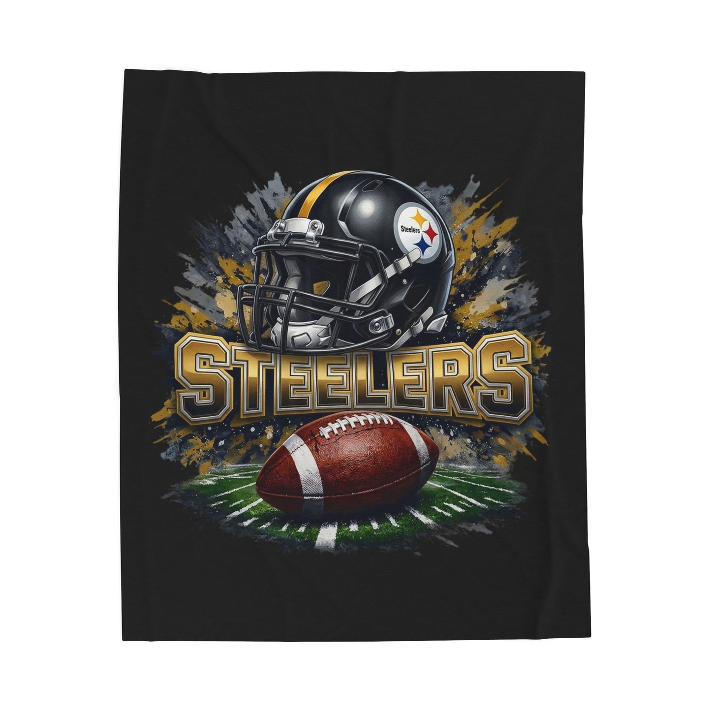 Steelers Velveteen Plush Blanket