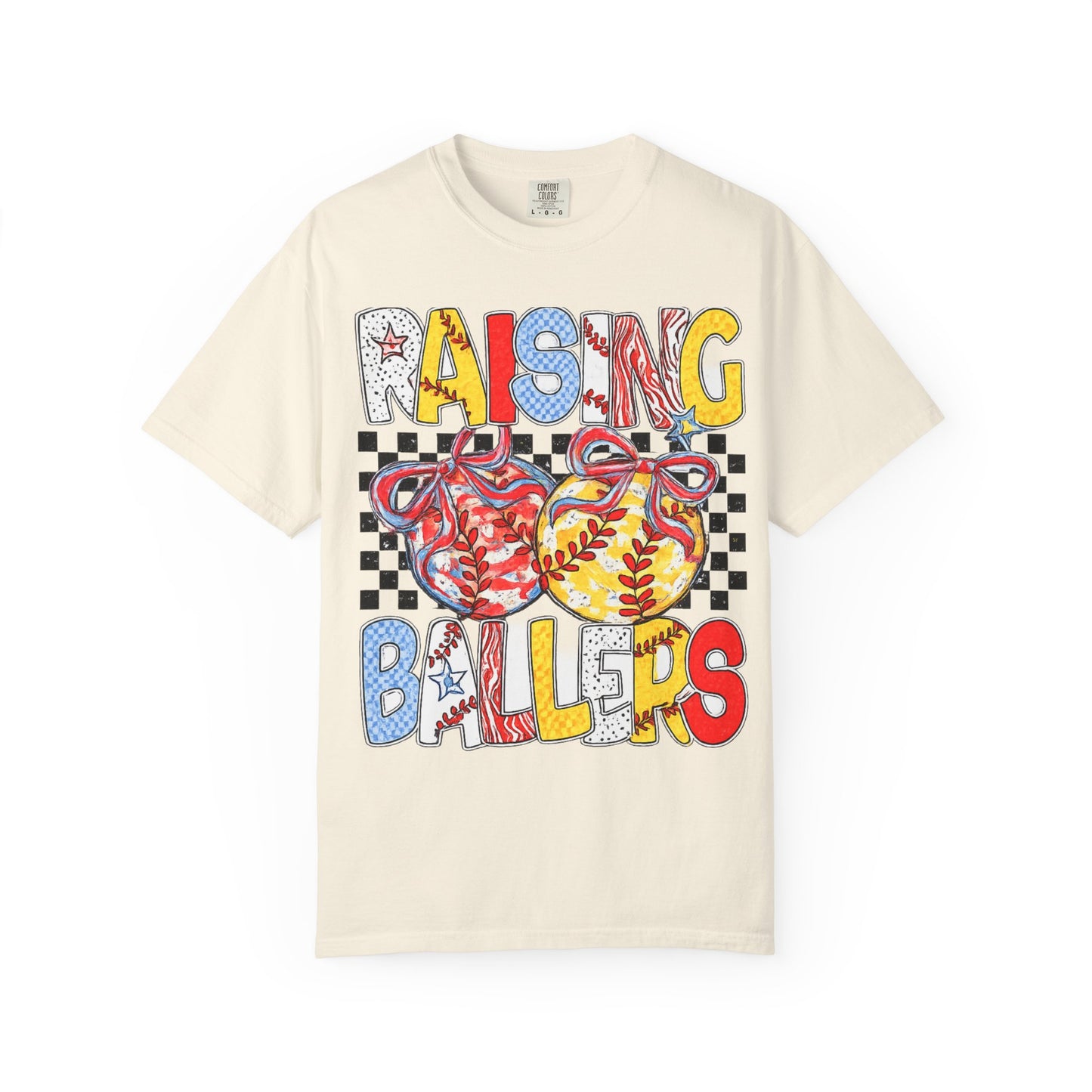 Raising Ballers T-Shirt - Baseball/Softball Parent