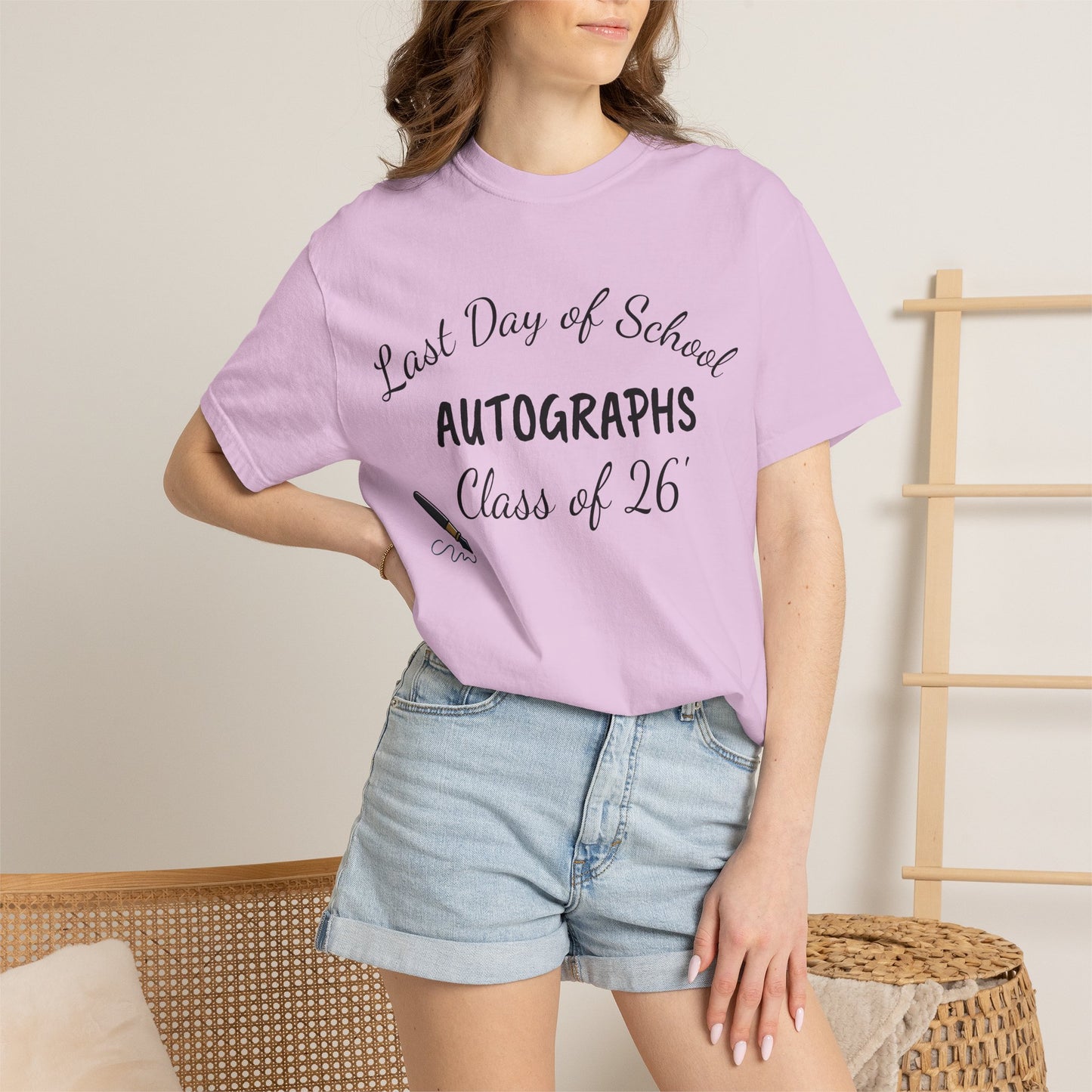 Last Day of School "Autographs" T‑Shirt — Class of '26 Keepsake
