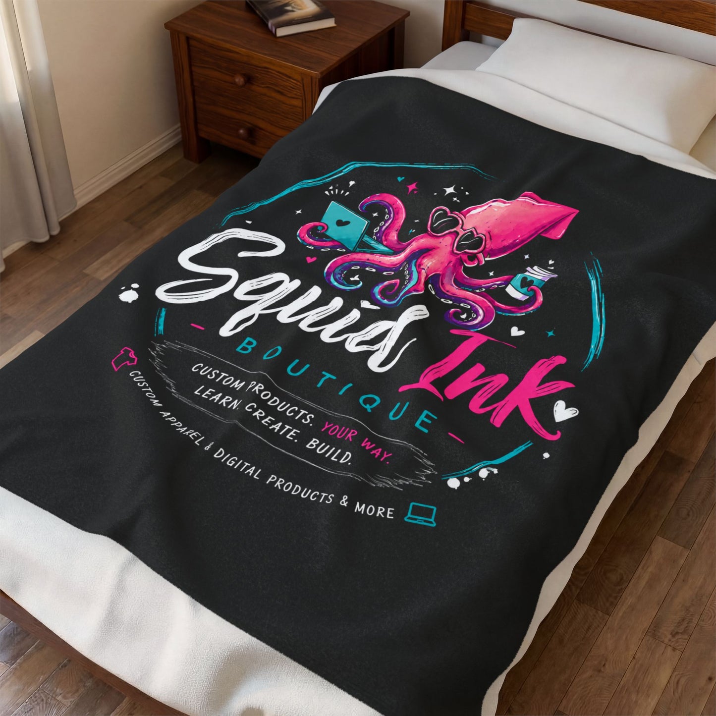 Boutique Velveteen Plush Blanket