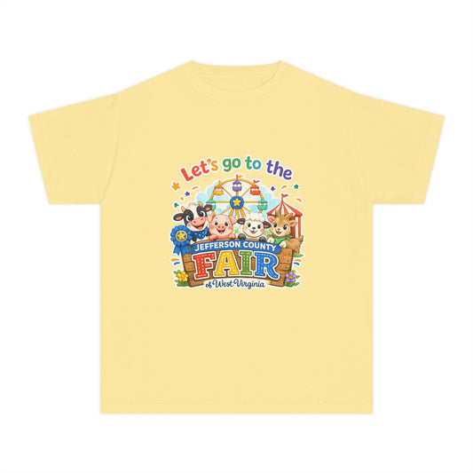 Jefferson County Fair Colorful Carnival Youth Tee